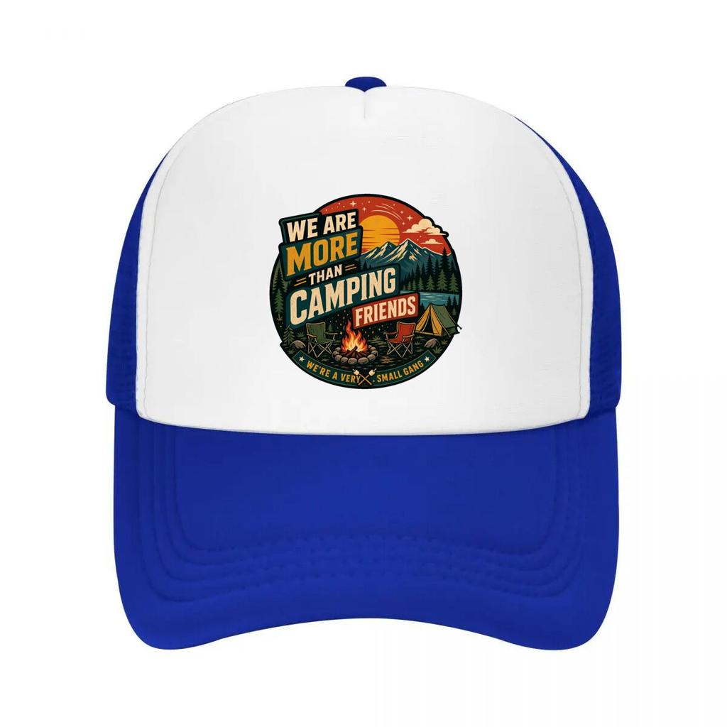 Retro Camping Friends Adventure Quot Mesh Baseball Cap Casual Hat Outdoor For Womens Unisex FeUnisex