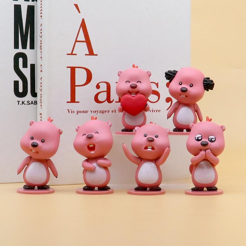 Popular Collectible Loopy Pvc Figure Assembly Required 6 Variants Available