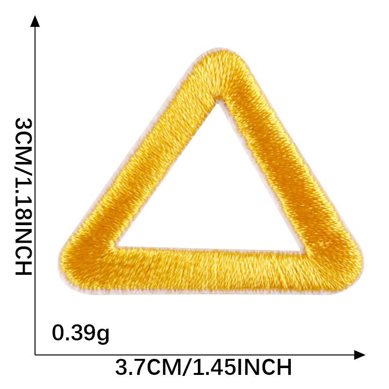 Korean DIY Embroidered Star Self-Adhesive Patch - Clothing Accessory