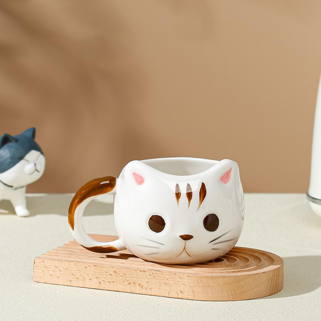 Creative Cat Ceramic Cup Personalized Mug Coffee Cup Cute Water Cup High  Value Cup Breakfast Cup