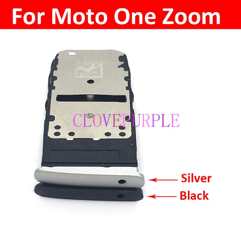 

1 шт. новый держатель слота для лотка для SIM-карты адаптер для Motorola Moto One Zoom запасные части