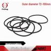 Nitrile Rubber O-Ring Seal, 72-100mm OD, Waterproof, 2.4mm Thick
