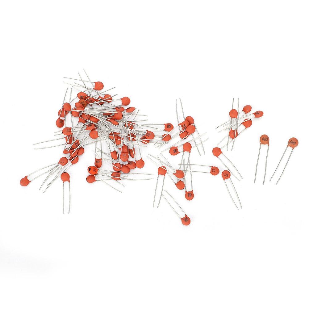3600Pcs Ceramic Capacitor 36 Specification InLine 1pF100nF 50V Classification Box Kit