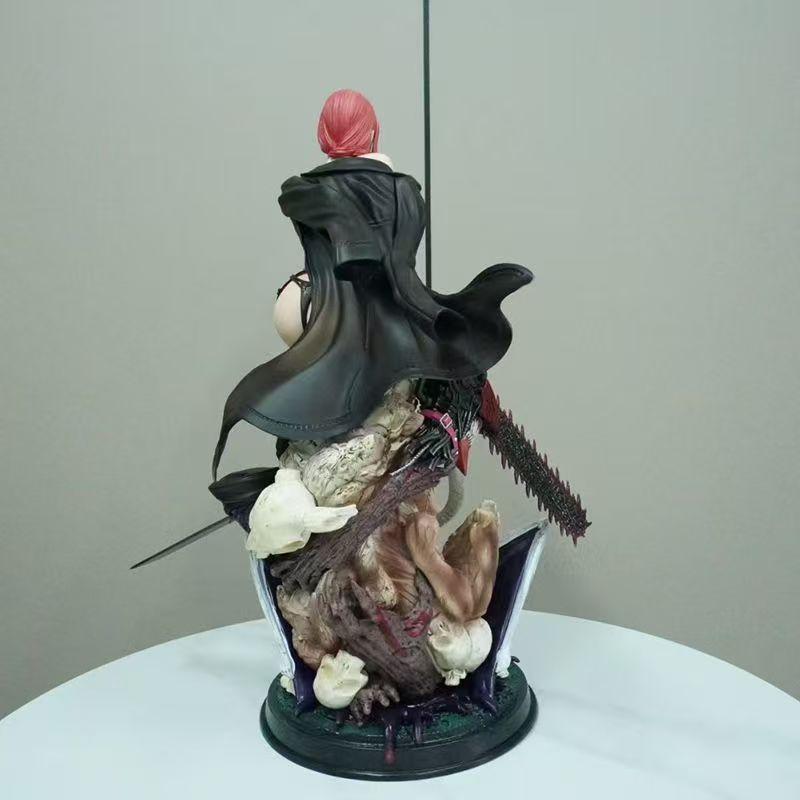 Demon chainsaw Man 45.5cm/17.91 Inch Makima Bunny Large scenes Can be saved girl PVC Action Sexy Fianime attle Toys Gifts