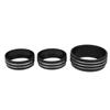 A C Audio Switch Knob Trims Rings Black Replacement for Dodge Charger Challenger 2015 2019