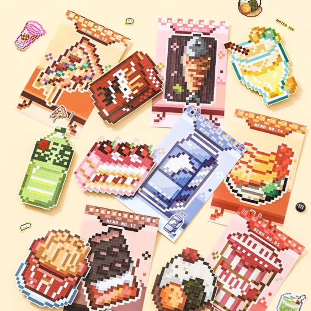 30pcs Stickers Bean Paste Stickers Spiral Bound Spiral Bound Album DIY Notebook