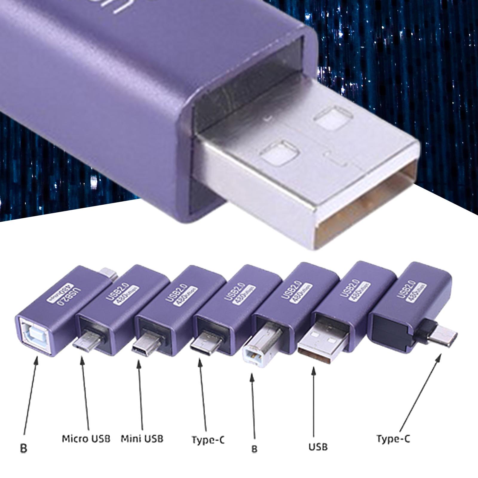 

USB/USB B/Type C/Minis USB/MicroUSB Male Male Принтеры Конвертеры Разъемы для принтеров/сканеров Удлинители C