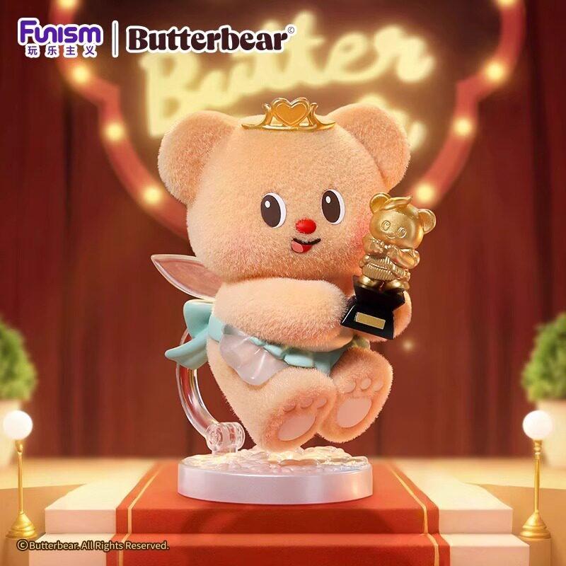 Funism Butter Bear Top Team Series   Gifts Plaything Nice Decor Good Gift For Kids Model Anime Figures Collect Ornaments