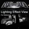 AWALITED 15 Interior LED Lights Kit for 2002 2003 2004 2005 2006 2007 2008 2009 Chevy Trailblazer All Models Super Bright LED Map Dome Light Reading