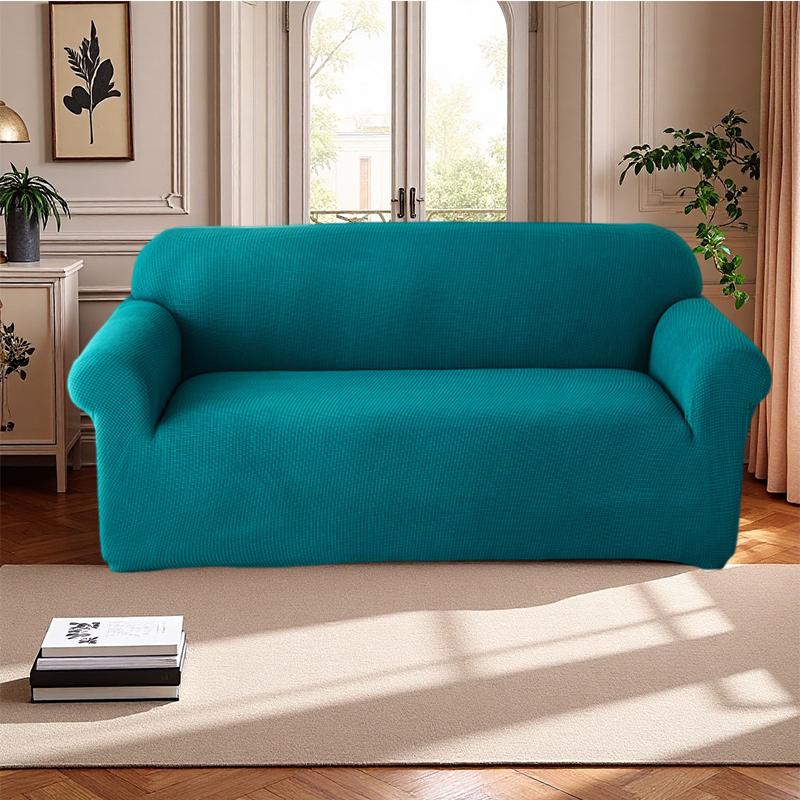 1/2/3/4 Seater Sofa Cover for Living Room L Shaped Corner Sofa Cover Stretch Sofa Slipcovers Elastic Thick Armchair Couch Cover
