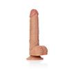 RealRock - Straight Realistic Dildo with Testicles and Suction Cup 20.5 Cm