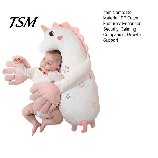 Copertina di Sicurezza per Bambini Piccoli Fantasia Baby per Dormire Cuscino Cervo Accarezzare Giocattolo da Sonno Sedere Neonato Calmare