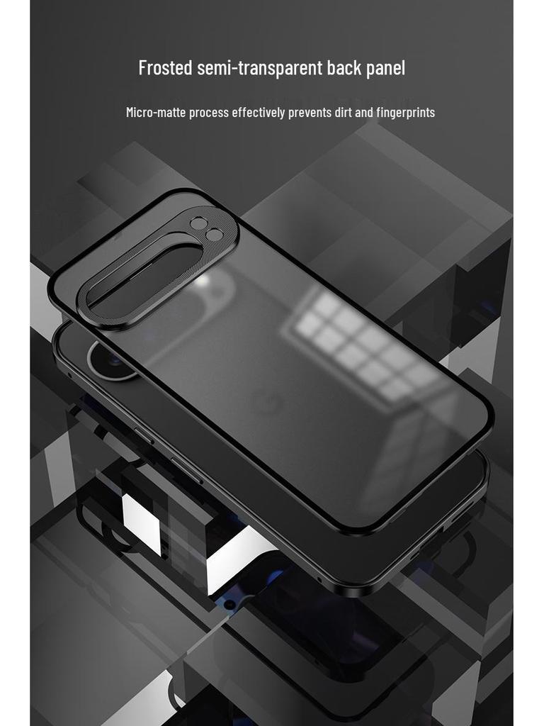 Google Pixel 10 Pro XL Metal Frame Magnetic Snap Phone Case