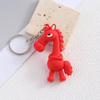 Chinese Mascot Dolls Horse Pendant Keychain Cartoon The Chosen Black Horse Bag Pendant  Bag Decor