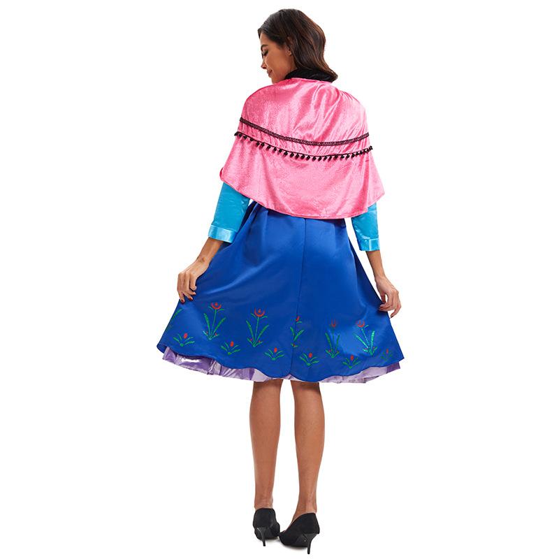 Cosplay Fairy Tales Frozen Princess Anna Costume Dream Costume Stage Costume