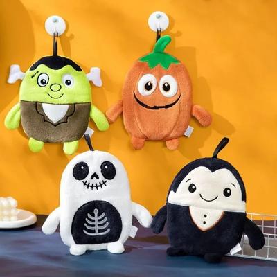 Hand Towel Halloween Hanging Thickened High-Quality Coral Fluff Towel Absorb Water And Quick-Drying Children S Towel