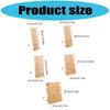 Multi Functional Sunglasses Storage Bracket Rack Optical Frame Stand Organiser Solid Wood Build Practical Use