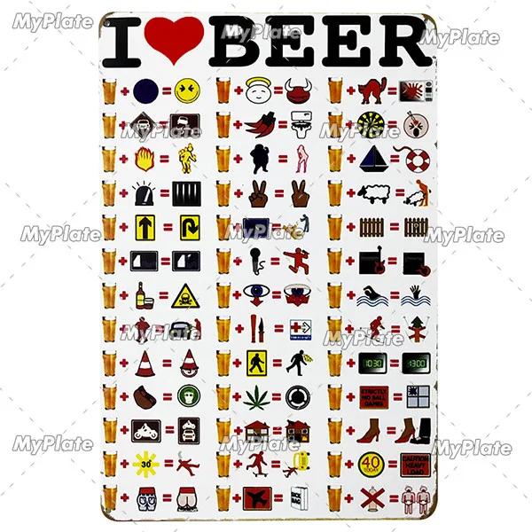 KALTEN BIER Metall Zeichen Vintage Plaque Alkohol Zinn Zeichen Platte Wand-dekor Für Bar Club Mann Cave Kunst Malerei  geschenk