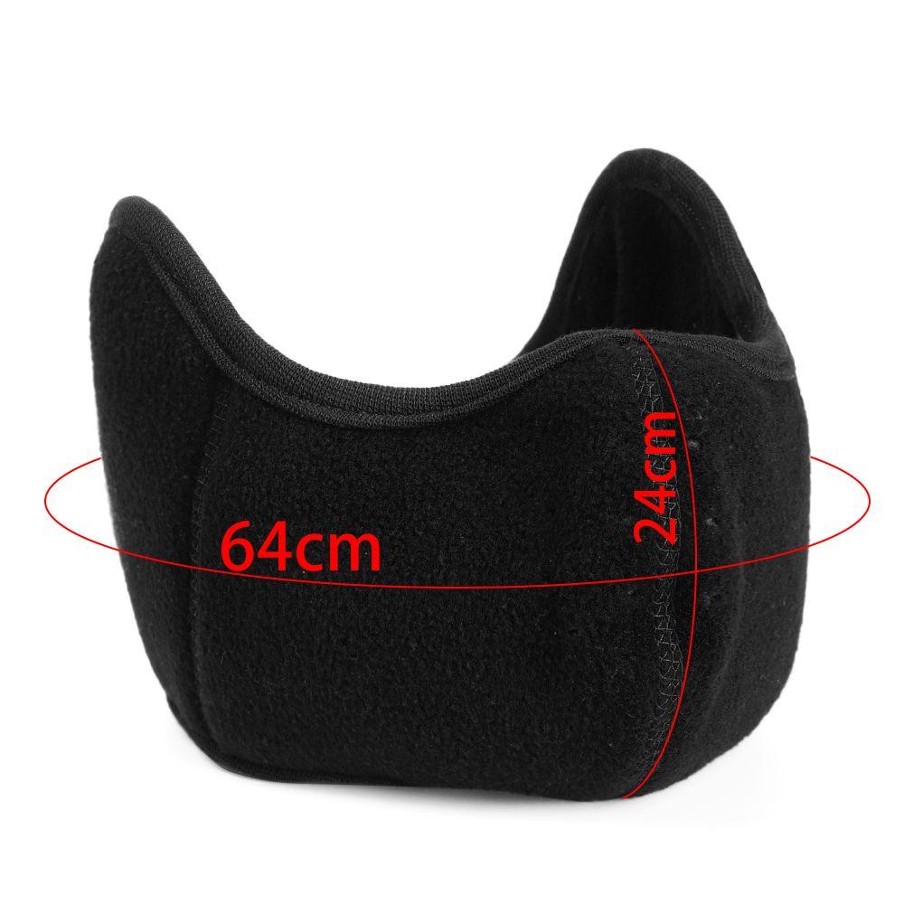 Women /Men Dust-proof Ear Muff Wrap Band Winter Warmer Earlap Two-in-one Earmuffs Half Face Mask