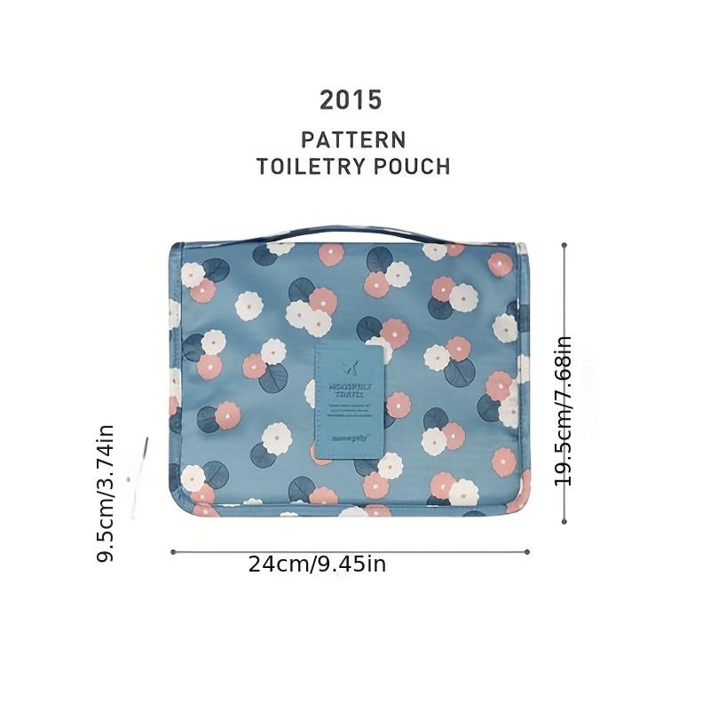 Cosmetic Bag Women Travel Pouch Waterproof Toiletries Beauty Organizer Ladies Bathroom Neceser Makeup Storage Bag With Hook Wash