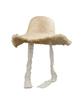 Kaliseumontapone Kira Kyra Ribbon Raffia Cloche Hat