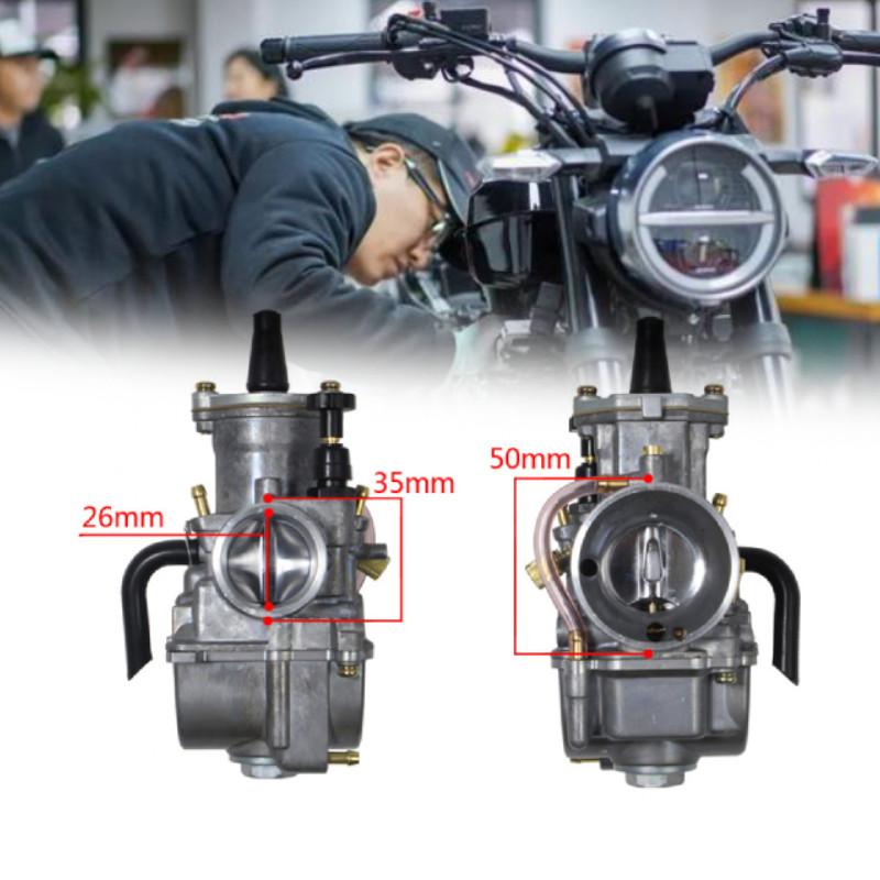 High Performance Pwk Carburetor With Interface Nozzle Available In 21 To 34mm Sizes For Atv And Utv Modifications