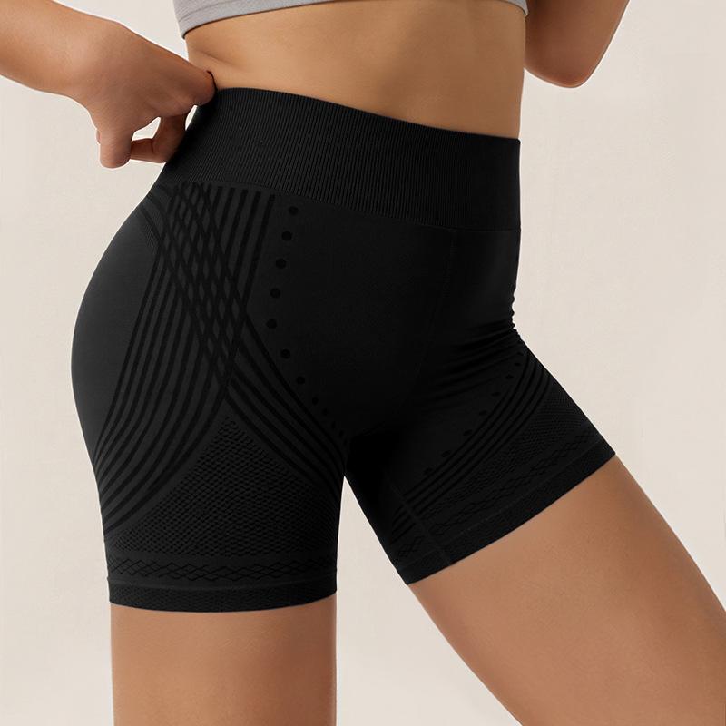 Nude Feel High Waist Butt-Lifting Three-Quarter Yoga Pants for Women Extra Large