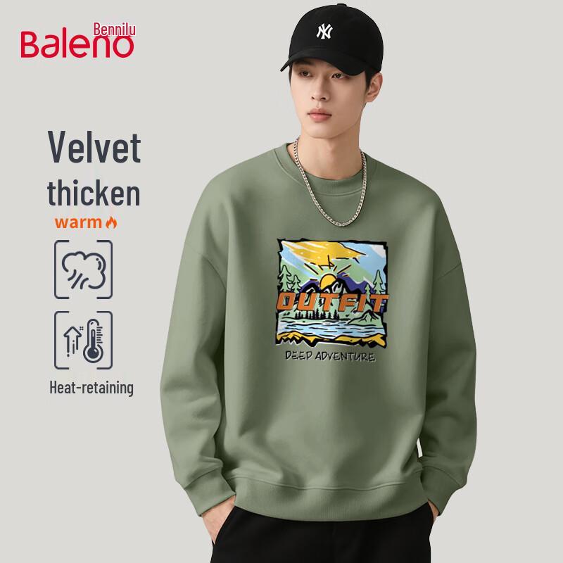 Baleno Men's Graffiti Crew Neck Sweatshirt