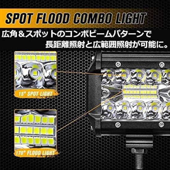 Wellvie LED Trubkový Nárazník s Pracovní SPZ a Držákem Univerzální pro Land a Jiné Auto Autodoplňky Světlo, Světlo, Sada, Černá, Cruiser, Hiace,