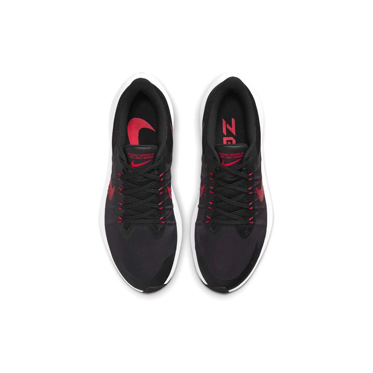 Nike Winflo 8 Bred Men Sneakers Black University-Red Light-Smoke-Grey CW3419-003