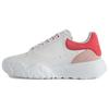 Court Trainer Cow Leather Low Top Sports Casual Shoes Women's White Pink 709033WIA9D9997
