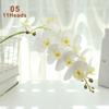 Artificial Butterfly Orchid Flower Bunch Fake Phalaenopsis Wedding Party Decor