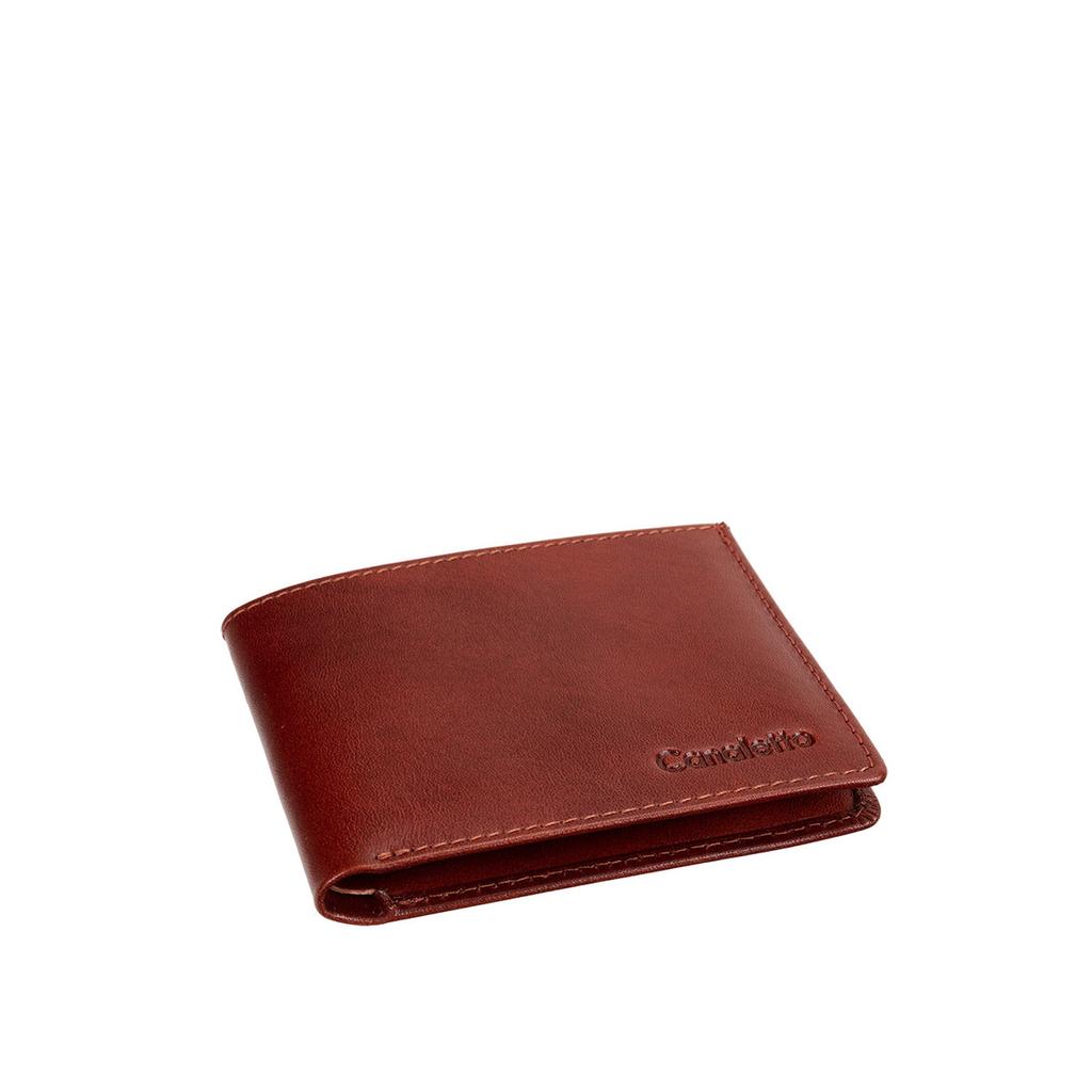 Small Men's Wallet Canaletto Made of Genuine Leather with RFID - Elegance and Security PD1167s40 RFID