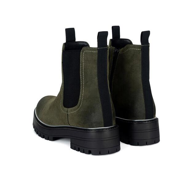 Jenny Fairy WS13202-05 Khaki Ankle Boots