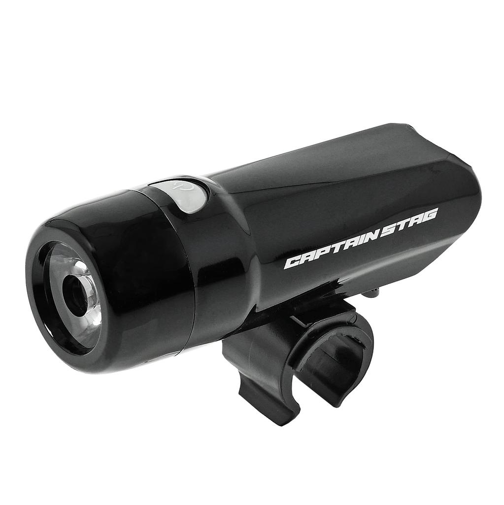 Captain Stag Bicycle 280 2000 candela 3 lighting no tools required for IPX4 heat and cold Headlight, LED, LEDs, brightness, modes, installation,