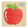 Cartoon 3D Puzzle Jigsaw Wooden Toys for Children Cute Animal Traffic Puzzles Intelligence Kids Baby Early Educational Toys