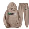 TRAPSTAR Felpa con Cappuccio e Stampa di Lettere Unisex Set