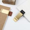 Retro Brass and Stainless Steel Pen Clip for TN Travel Notebooks