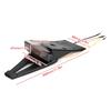 Motorcycle LED Tail Light, High Quality ABS Lens, Shockproof, , Rr Brake Turn Signal for Motorcycles, Smoke Gray Black