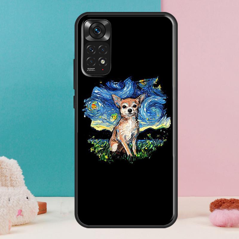 Chihuahua Dog Case For Xiaomi Redmi Note 13 12 Pro 14 11 9 10 9S 10S 11S 12S Redmi 14C 13C 10C 12C Cover