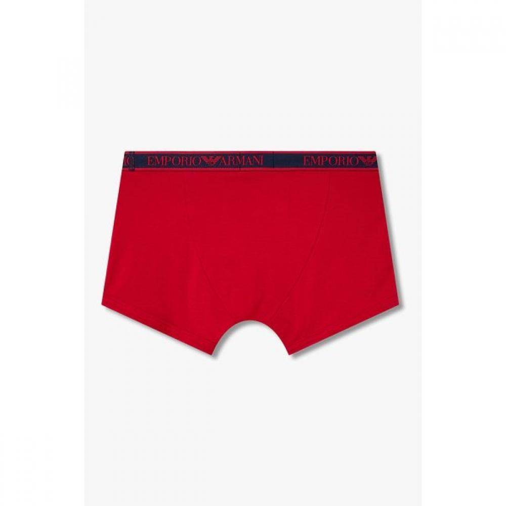 Emporio Armani Men S Cotton Long drawerS With Line Logo 0816112080 