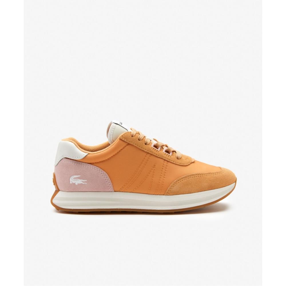 

LACOSTE Женские кожаные текстильные кроссовки L Spin RZ1025W52N BL5