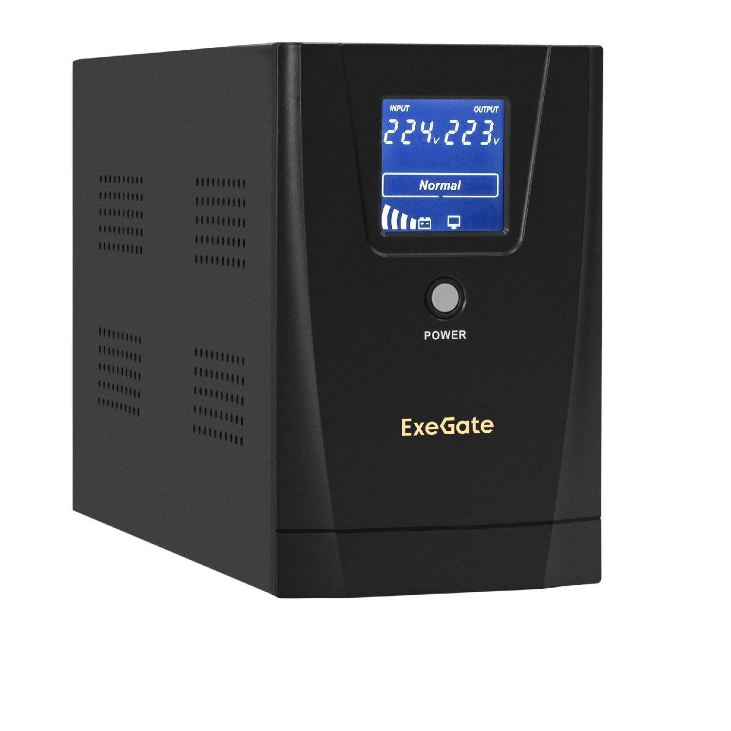 

Источник бесперебойного питания Exegate Specialpro Smart Llb-2200 lcd avr 2sh rj usb