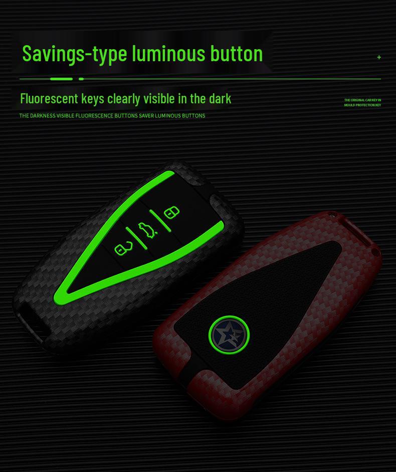 Venucia Key Cover: Stylish, Atmosphere-Enhancing Car Key Bag with Buckle Remote Shell for Personalized Decoration