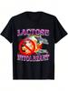 LAUDAH Lactose Intolerant Funny Meme T-Shirt Stylish, Comfortable, Printed, All-Season Must-Have 220g Z