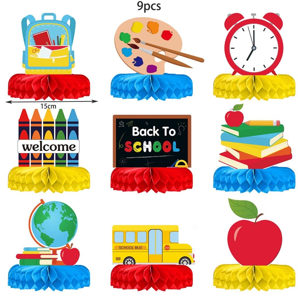 School Season Party Decoration Homecoming Theme Ball Primary School Kindergarten Classroom Arrangement Graduation Honeycomb Ornament