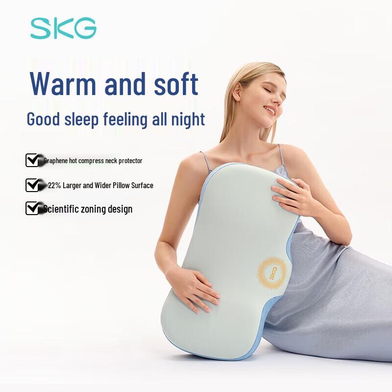 SKG Graphene Heating Memory Foam Neck Pillow P1-2 CN plug (adapter included)