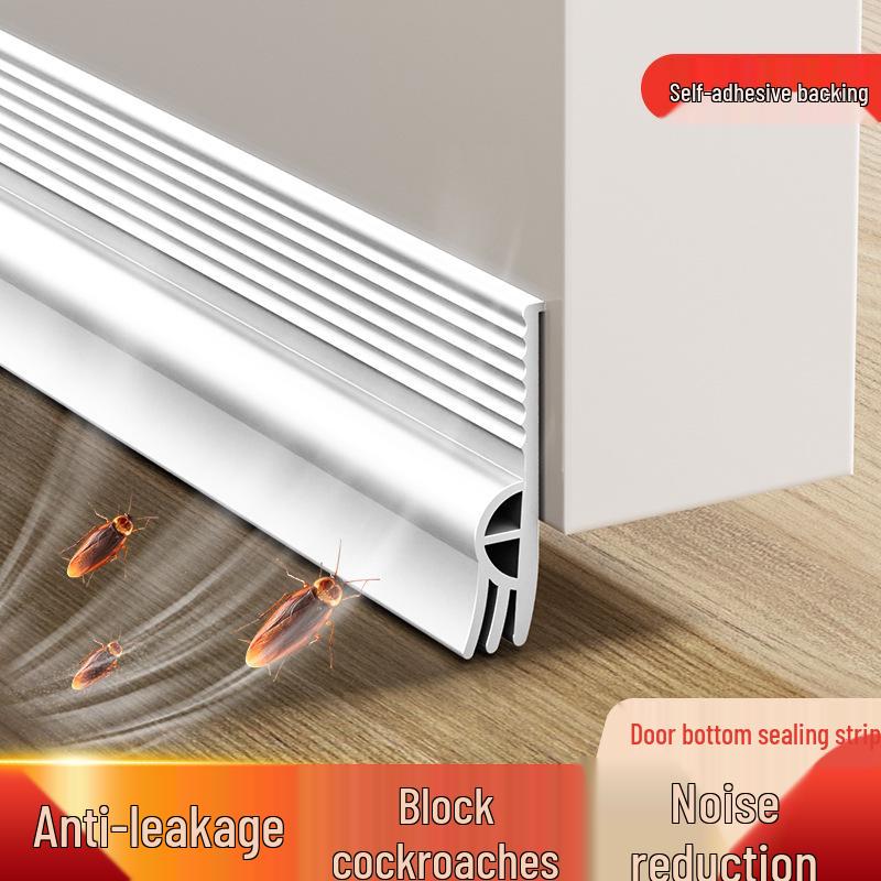 Winter Windproof Silicone Door Bottom Seal Strip for Sound Insulation and Draft Blocking