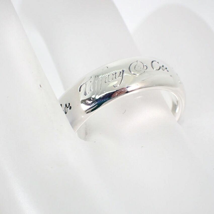 [Used] TIFFANY/Tiffany 925 Notes Ring / Size 14 / j67-4