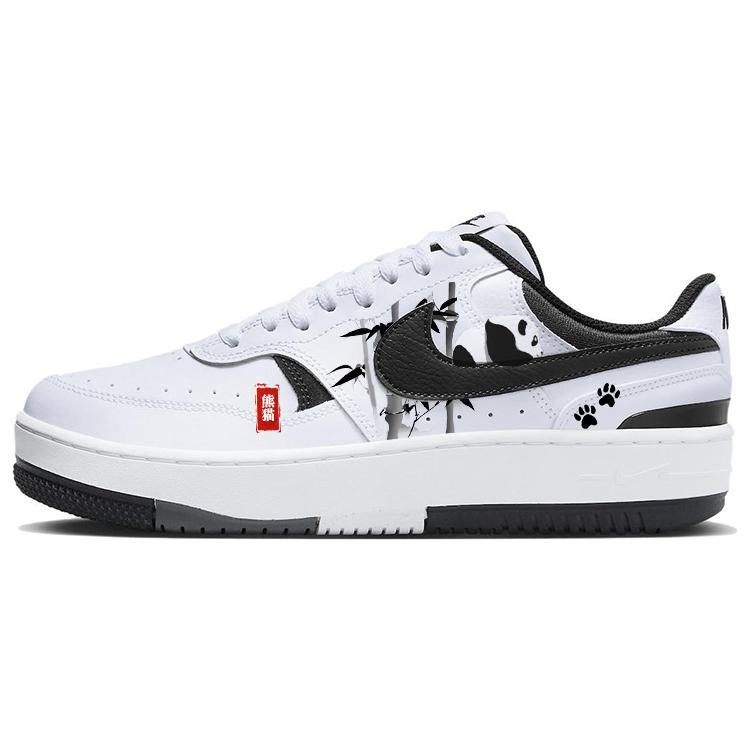 

Nike Gamma Force Slip Resistant Abrasion Resistant Low top Skateboard Shoes Women s Black White DX9176-100(Team56-) 36